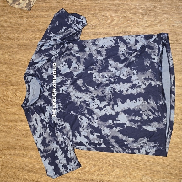 Mens Under Armour UA Tech ABC Camo Shirt. - Picture 2 of 6